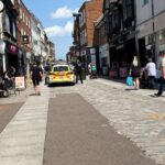 Police called to town centre after reports of man with a knife
